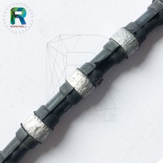 11.5mm romatools diamond wire saw for granite mine quarrying