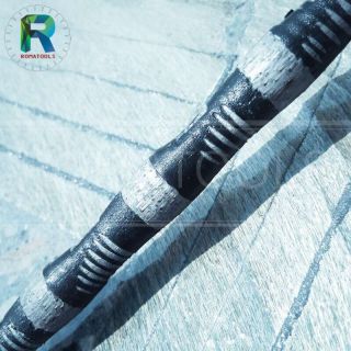 11.5mm romatools diamond wire saw for reinforced concrete cutting