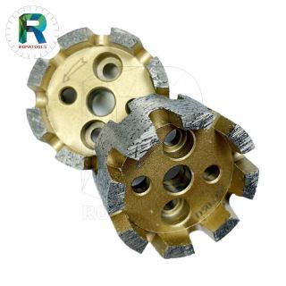 50mm Diamond Stubbing Wheels Continuous Type