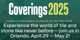 Coverings 2025 >Orlando, FL, USA