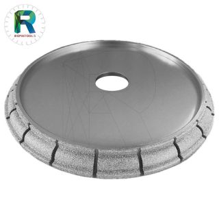 High Quality Vacuum Brazed Diamond Grinding Wheels Profiling Wheels Router Bits from Romatools