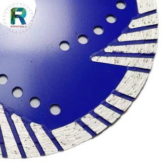 6-inch 150mm Diamond Cutting Discs Saw Blades with Protective Segments Continuous Rim